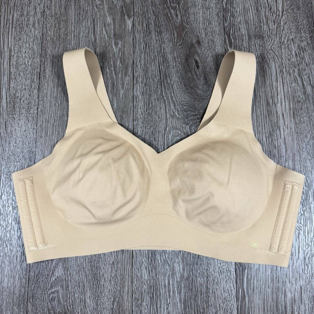Honeylove v neck bra in sand Size XL